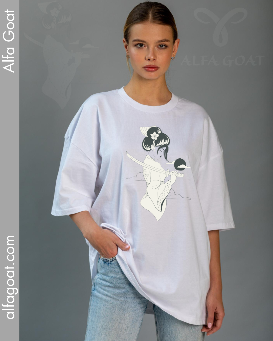 Warrior Spirit: Unisex Oversized Classic T-Shirt