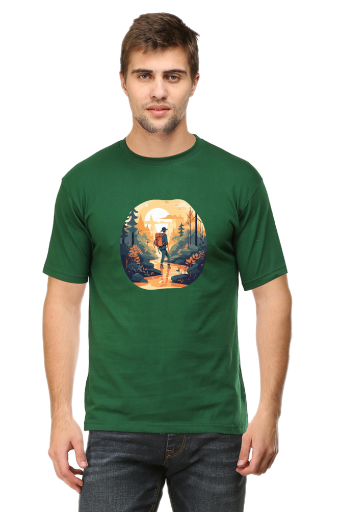 Adventure Awaits – Unisex Classic Hiking T-Shirt - Image 4