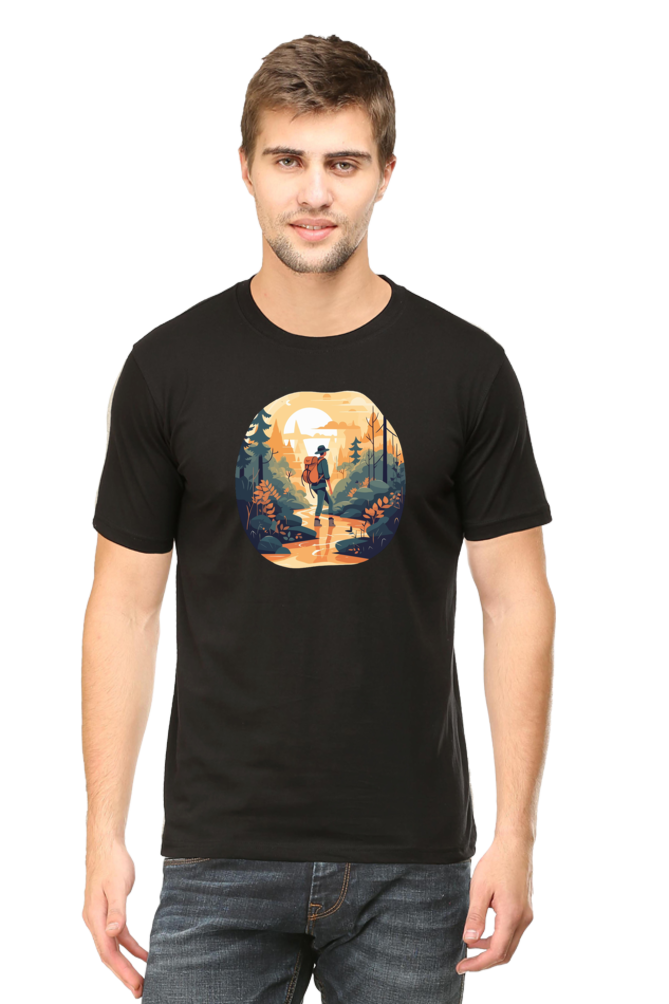 Adventure Awaits – Unisex Classic Hiking T-Shirt - Image 6