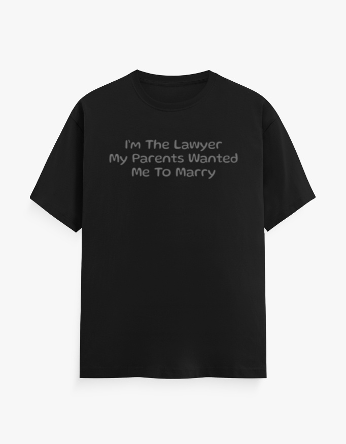 Lawyer To Marry T-Shirt - Image 3