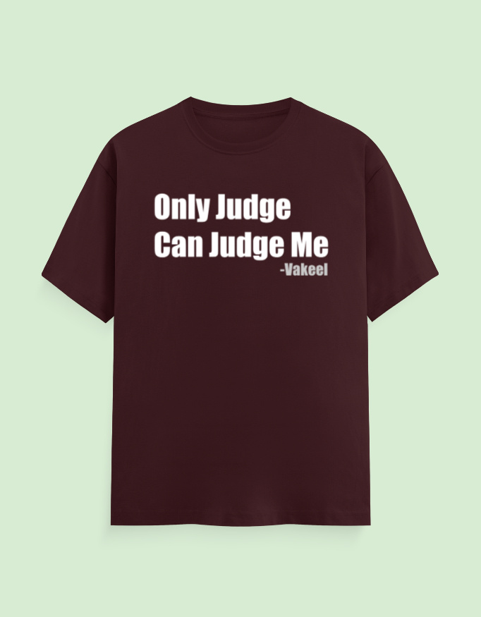 Only Judge Can Judge Me T-Shirt - Image 5