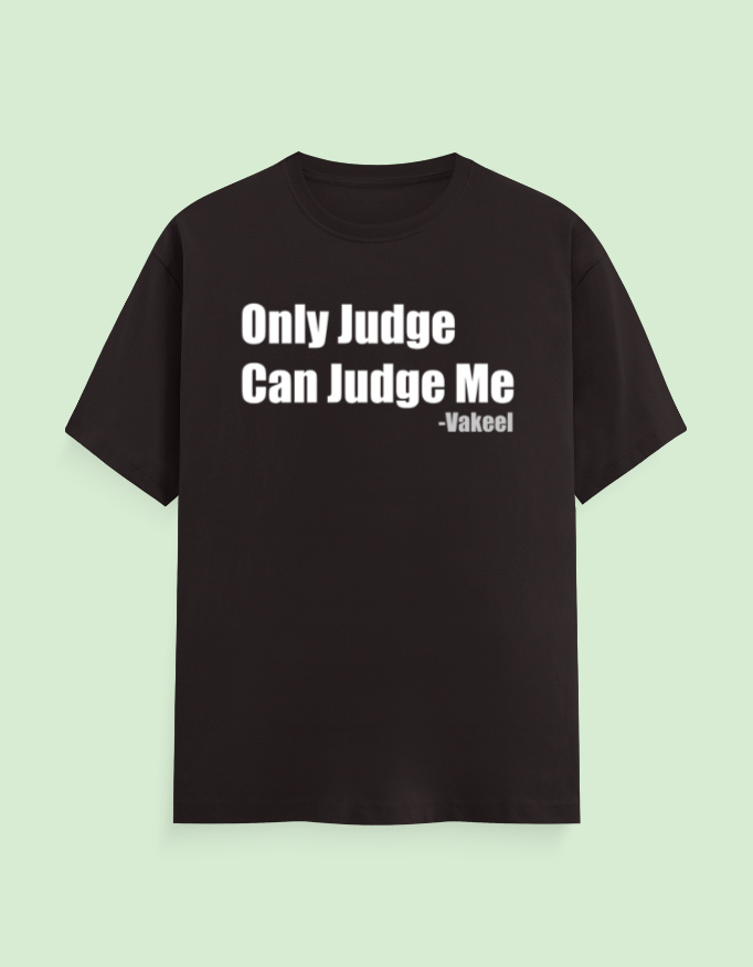 Only Judge Can Judge Me T-Shirt - Image 7
