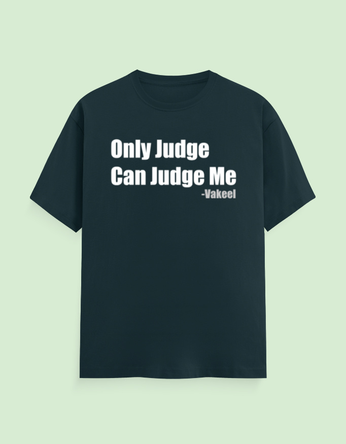 Only Judge Can Judge Me T-Shirt - Image 8