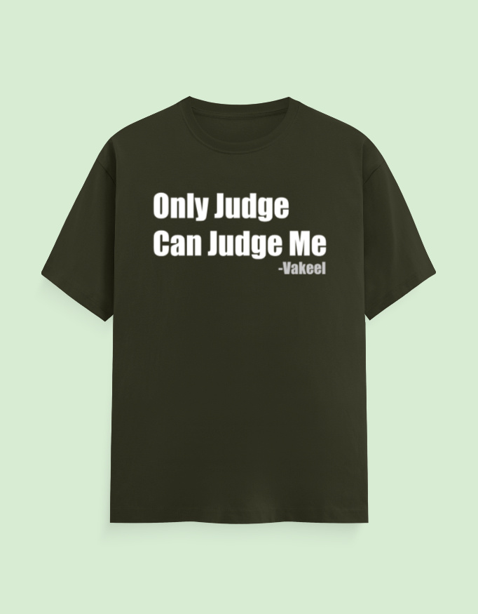 Only Judge Can Judge Me T-Shirt - Image 9
