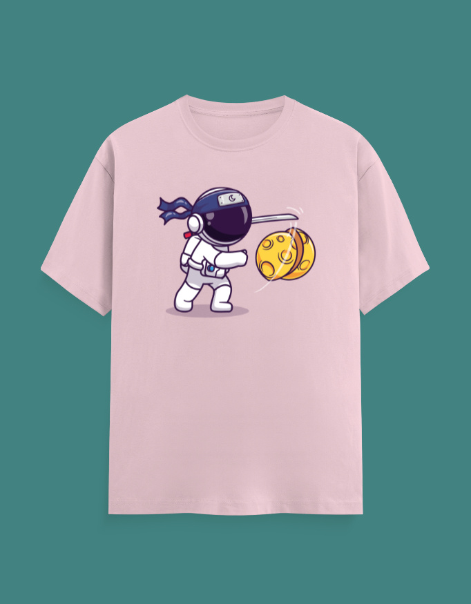 Moon Splitter Astronaut T-Shirt - Image 9