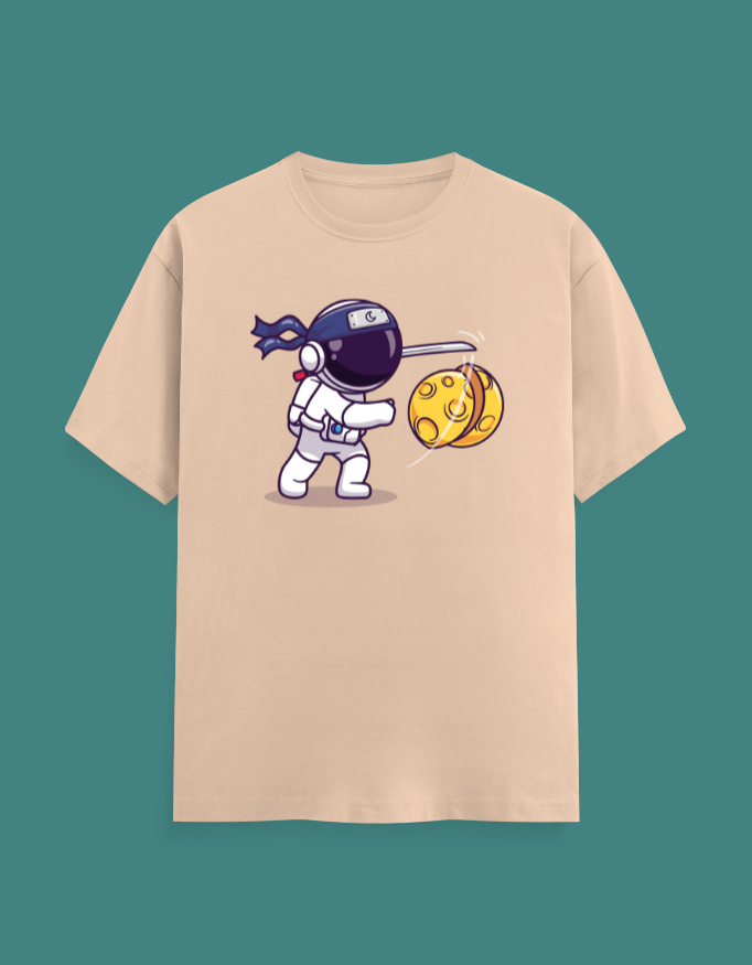 Moon Splitter Astronaut T-Shirt - Image 11
