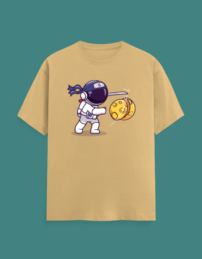 Moon Splitter Astronaut T-Shirt - Image 15