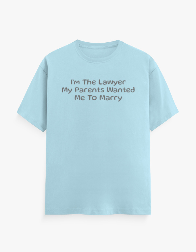 Lawyer To Marry T-Shirt - Image 7