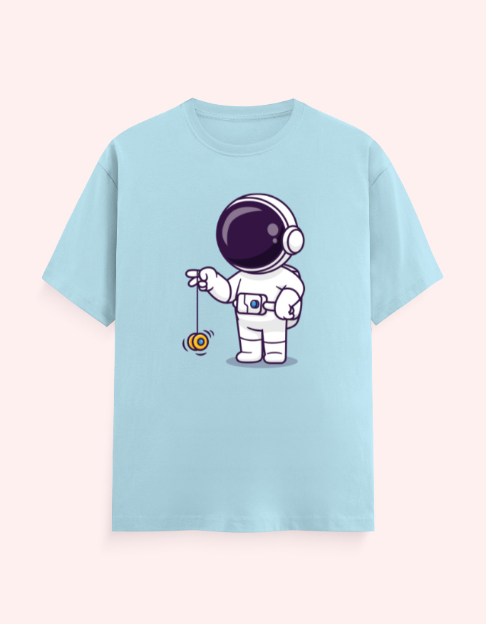 Astronaut Playing With Yo Yo T-Shirt - Image 13