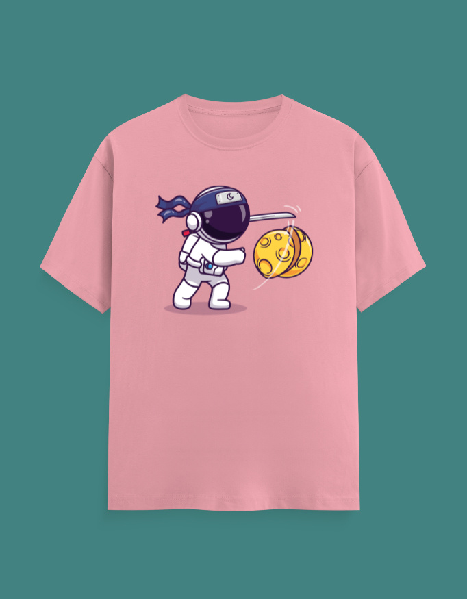 Moon Splitter Astronaut T-Shirt - Image 3