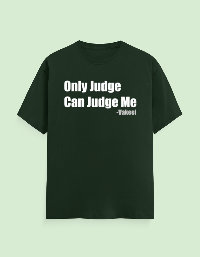 Only Judge Can Judge Me T-Shirt - Image 4